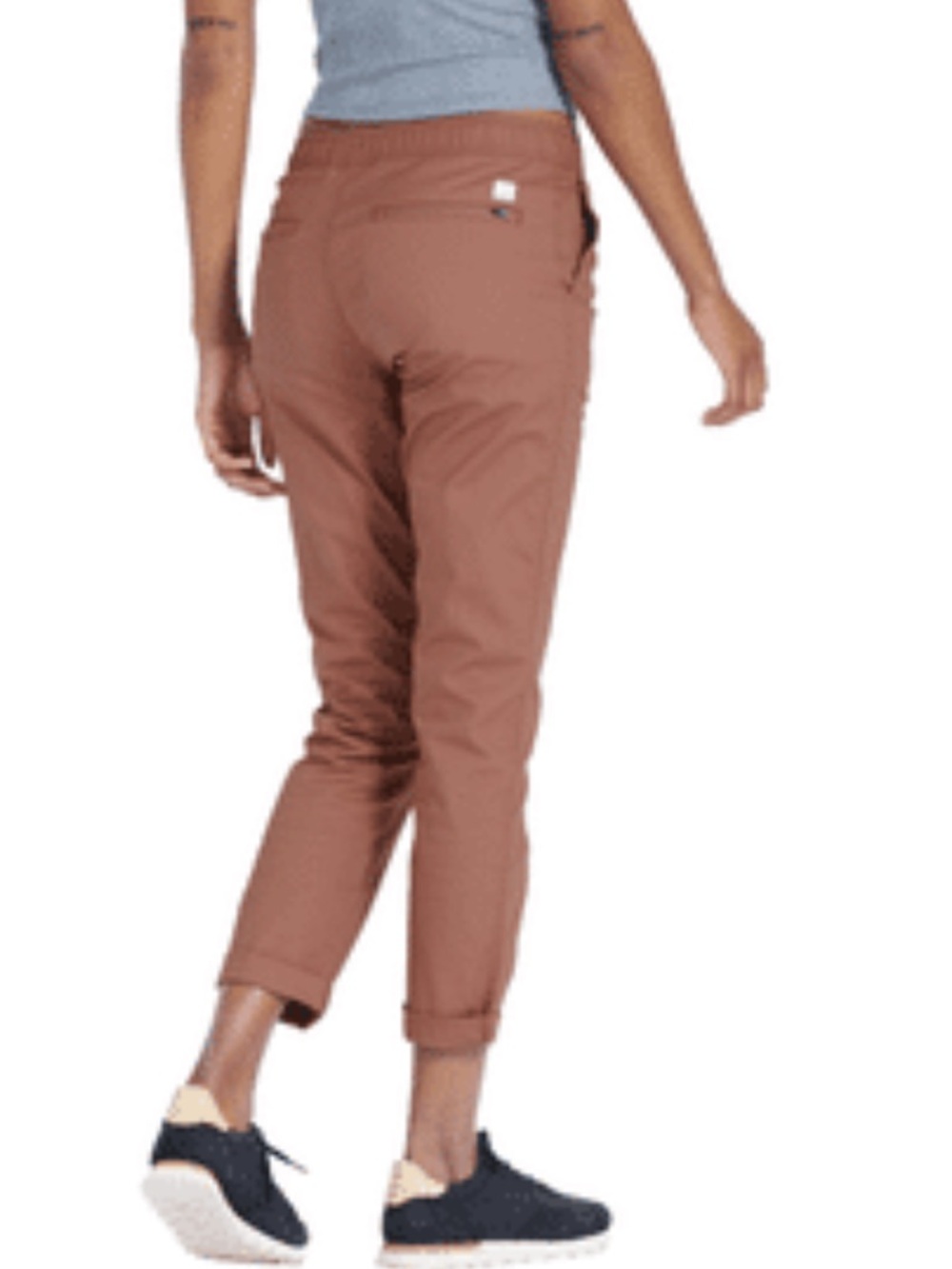 Vuori Women's Ripstop Pants in Mauve-Taupe - Picture 4 of 9